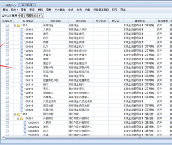 NC5.7设置会计科目按照数量单价核算的教程
