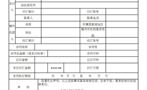 密码保护：关于对外付汇的税务备案说明