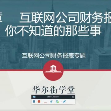 互联网公司财务分析实务